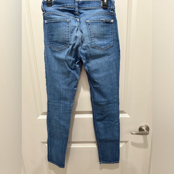 7 For All Mankind size 28 women’s straight jeans - Picture 3 of 6